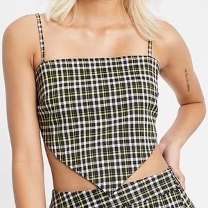 ASOS tie back scarf top